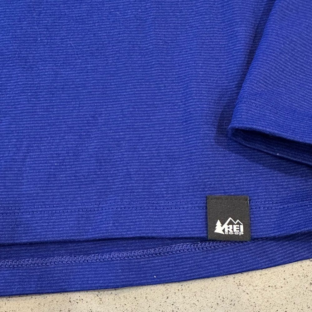 REI Co-Op Blue Quarter-Zip Long Sleeve Pullover Kids Size 4-5 XXS - Picture 3 of 4